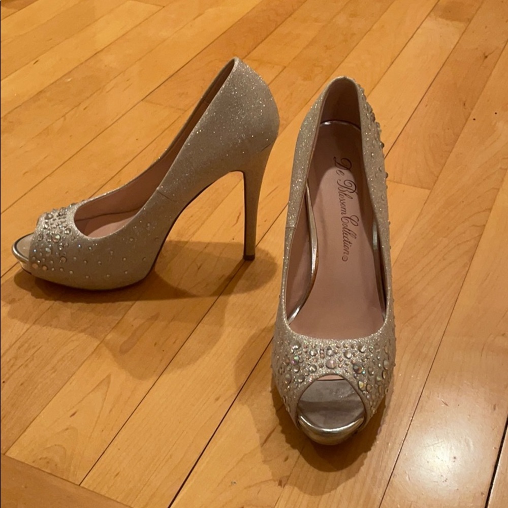 Rhinestone heels